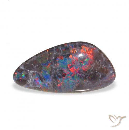 4.04ct متعدد الألوان ثلاثية أوبال, فانسى, غير شفاف