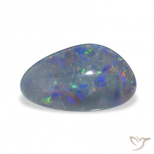 3.26ct متعدد الألوان ثلاثية أوبال, فانسى, غير شفاف