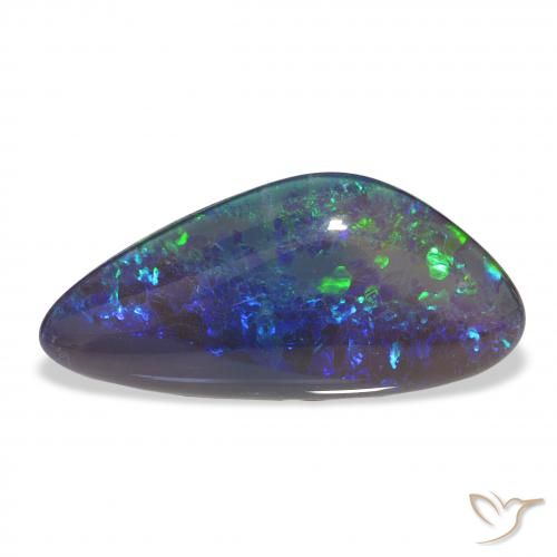 7.68ct متعدد الألوان ثلاثية أوبال, فانسى, غير شفاف