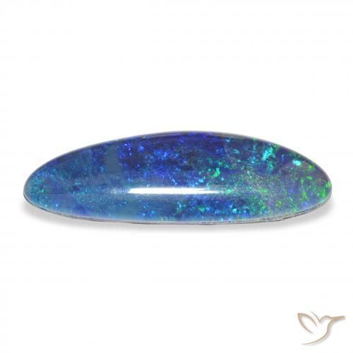 ثلاثية أوبال متعدد الألوان طبيعي، فانسى، 7.40 قيراط، غير شفاف