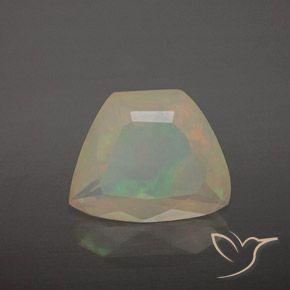 1.77ct طبيعي متعدد الألوان أوبال, فانسى, شفاف / نصف شفاف