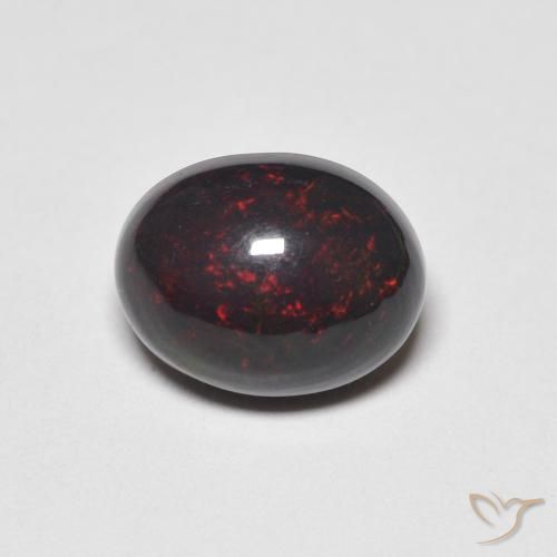 1.38ct طبيعي متعدد الألوان أوبال, بيضوي, غير شفاف