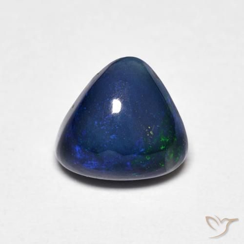 0.64ct طبيعي متعدد الألوان أوبال, مثلثى, غير شفاف