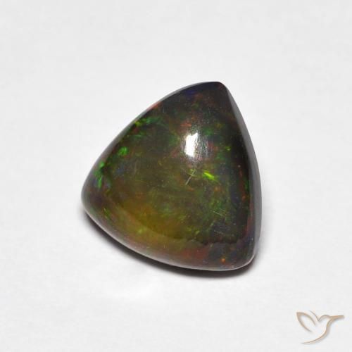 1.19ct طبيعي متعدد الألوان أوبال, مثلثى, غير شفاف