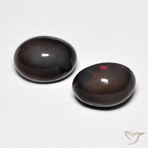 1.12ctw طبيعي متعدد الألوان أوبال, بيضوي, غير شفاف, Photo A
