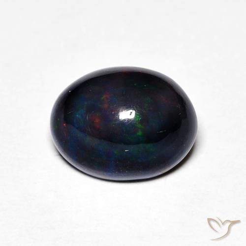 1.17ct طبيعي متعدد الألوان أوبال, بيضوي, غير شفاف, Photo A