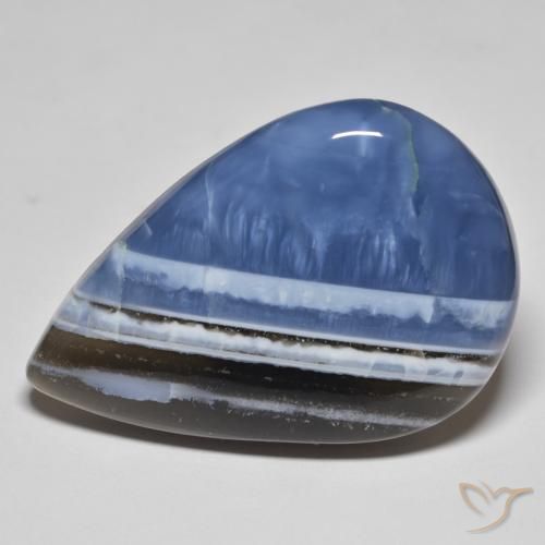 48.08ct طبيعي متعدد الألوان أوبال, شكل الكمثرى, غير شفاف