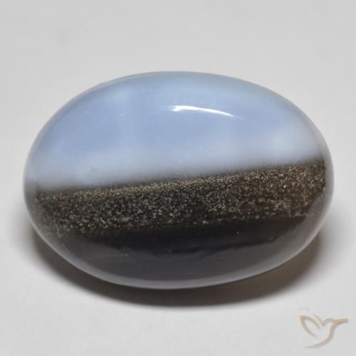 19.38ct طبيعي متعدد الألوان أوبال, بيضوي, غير شفاف, Photo A