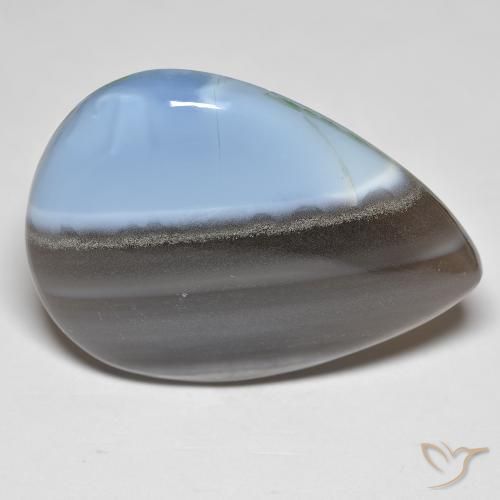 34.61ct طبيعي متعدد الألوان أوبال, شكل الكمثرى, غير شفاف