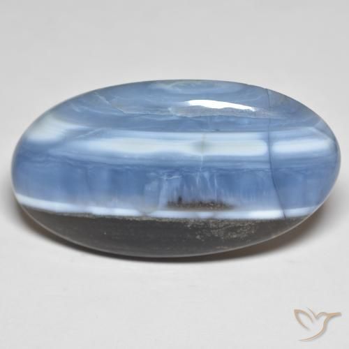 33.48ct طبيعي متعدد الألوان أوبال, بيضوي, غير شفاف