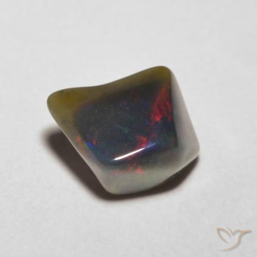 0.90ct طبيعي متعدد الألوان أوبال, فانسى, نصف شفاف