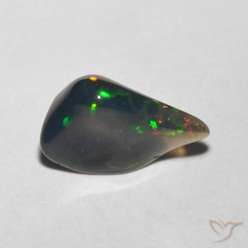 1.30ct طبيعي متعدد الألوان أوبال, فانسى, نصف شفاف