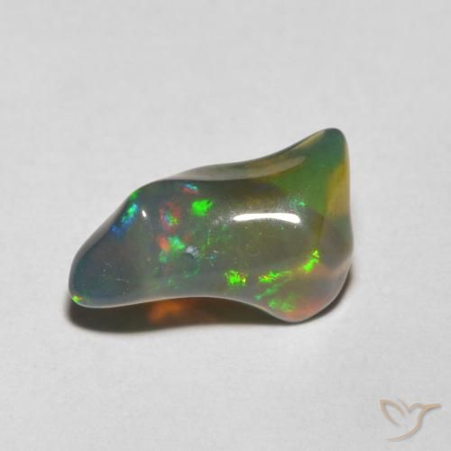 1.45ct طبيعي متعدد الألوان أوبال, فانسى, نصف شفاف