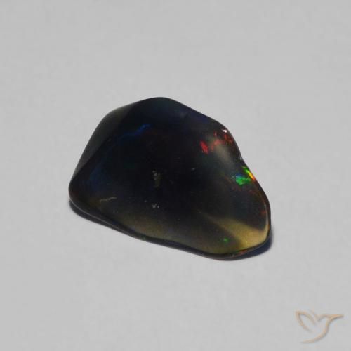 0.49ct طبيعي متعدد الألوان أوبال, فانسى, نصف شفاف