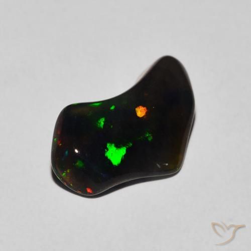 1.11ct طبيعي متعدد الألوان أوبال, فانسى, نصف شفاف