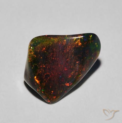 1.54ct طبيعي متعدد الألوان أوبال, فانسى, نصف شفاف