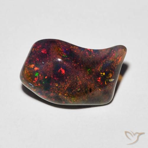 1.63ct طبيعي متعدد الألوان أوبال, فانسى, نصف شفاف