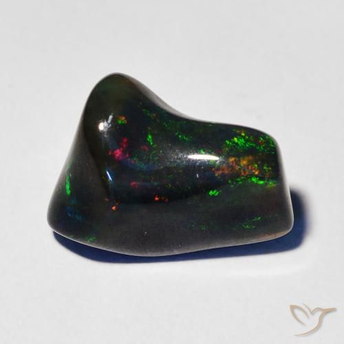 3.34ct طبيعي متعدد الألوان أوبال, فانسى, نصف شفاف