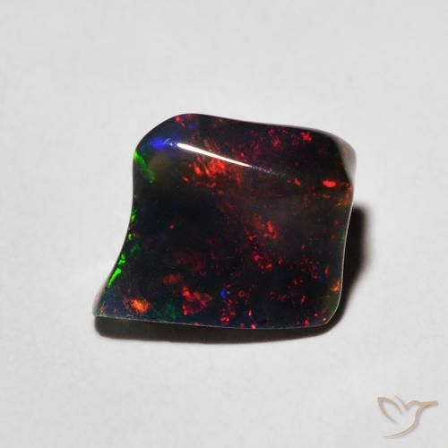 1.09ct طبيعي متعدد الألوان أوبال, فانسى, نصف شفاف
