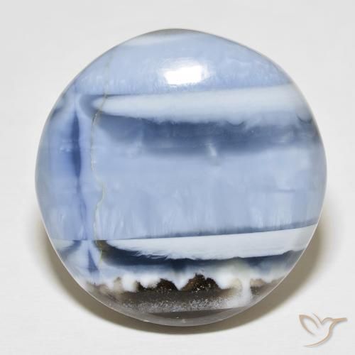 29.81ct طبيعي متعدد الألوان أوبال, دائري, غير شفاف
