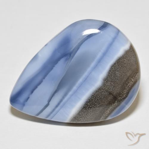 46.92ct طبيعي متعدد الألوان أوبال, شكل الكمثرى, غير شفاف, Photo A