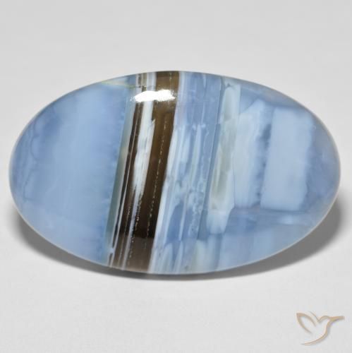 35.47ct طبيعي متعدد الألوان أوبال, بيضوي, غير شفاف