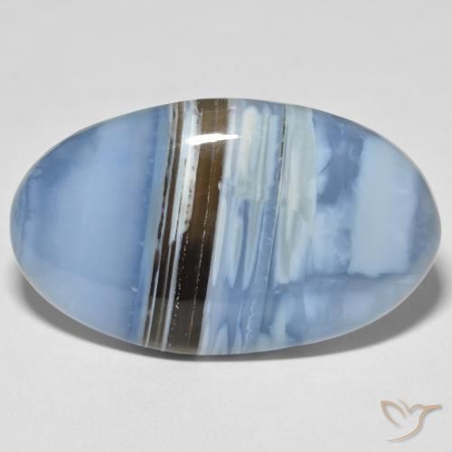 27.54ct طبيعي متعدد الألوان أوبال, بيضوي, غير شفاف