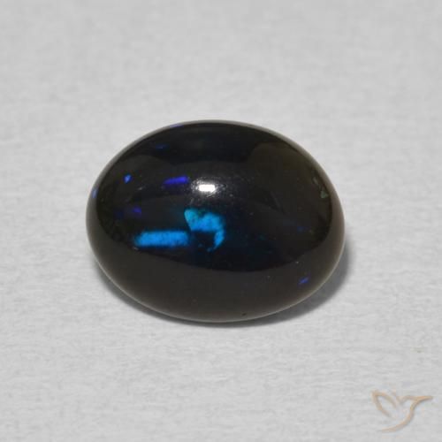 1.02ct طبيعي متعدد الألوان أوبال, بيضوي, غير شفاف