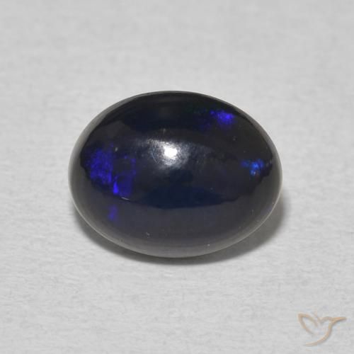 1.16ct طبيعي متعدد الألوان أوبال, بيضوي, غير شفاف