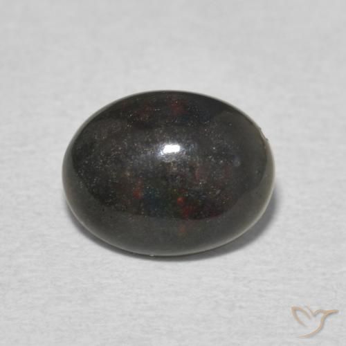 0.93ct طبيعي متعدد الألوان أوبال, بيضوي, غير شفاف, Photo A