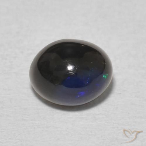 0.73ct طبيعي متعدد الألوان أوبال, بيضوي, غير شفاف