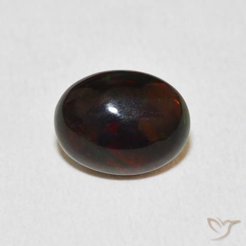 1.14ct طبيعي متعدد الألوان أوبال, بيضوي, غير شفاف