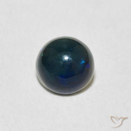 0.40ct طبيعي متعدد الألوان أوبال, دائري, غير شفاف