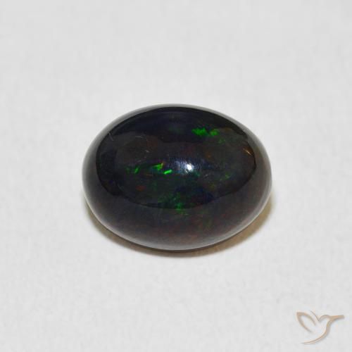 1.40ct طبيعي متعدد الألوان أوبال, بيضوي, غير شفاف