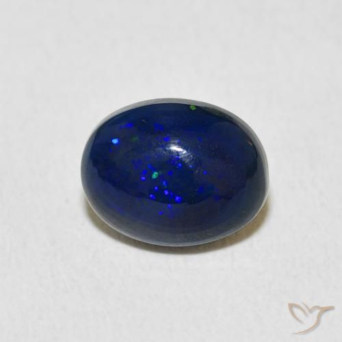 1.33ct طبيعي متعدد الألوان أوبال, بيضوي, غير شفاف, Photo A