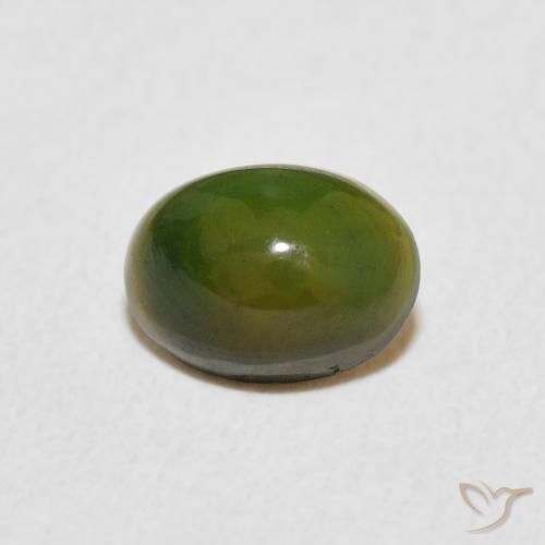 0.49ct طبيعي متعدد الألوان أوبال, بيضوي, غير شفاف