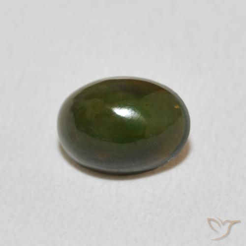 0.50ct طبيعي متعدد الألوان أوبال, بيضوي, غير شفاف