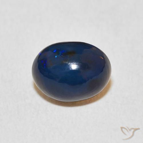 1.43ct طبيعي متعدد الألوان أوبال, بيضوي, غير شفاف