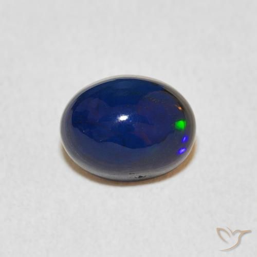 1.05ct طبيعي متعدد الألوان أوبال, بيضوي, غير شفاف