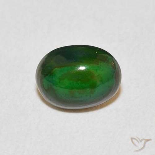 1.11ct طبيعي متعدد الألوان أوبال, بيضوي, غير شفاف, Photo A