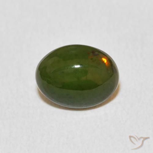0.95ct طبيعي متعدد الألوان أوبال, بيضوي, غير شفاف