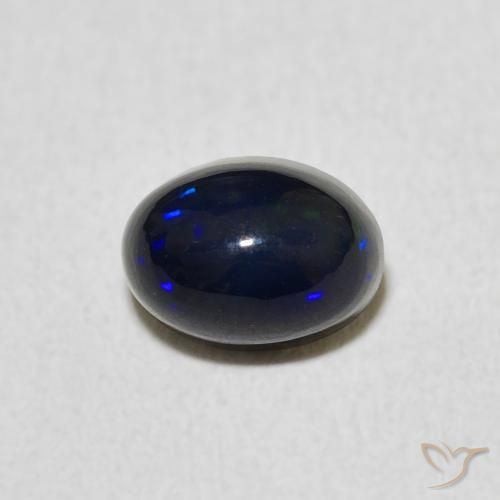 0.67ct طبيعي متعدد الألوان أوبال, بيضوي, غير شفاف