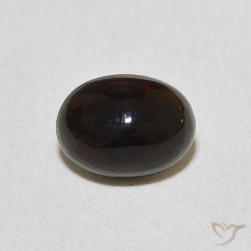 0.76ct طبيعي متعدد الألوان أوبال, بيضوي, غير شفاف, Photo A