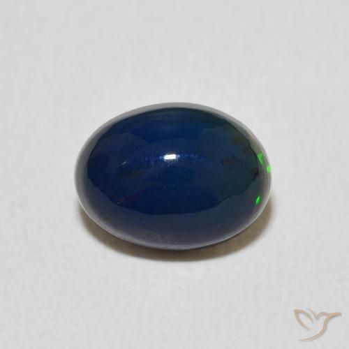 0.89ct طبيعي متعدد الألوان أوبال, بيضوي, غير شفاف