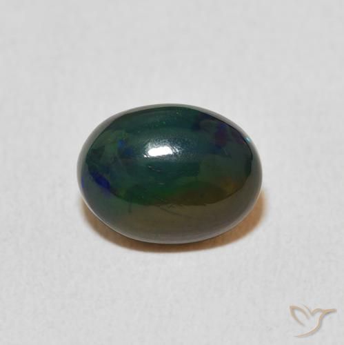 1.14ct طبيعي متعدد الألوان أوبال, بيضوي, غير شفاف, Photo A