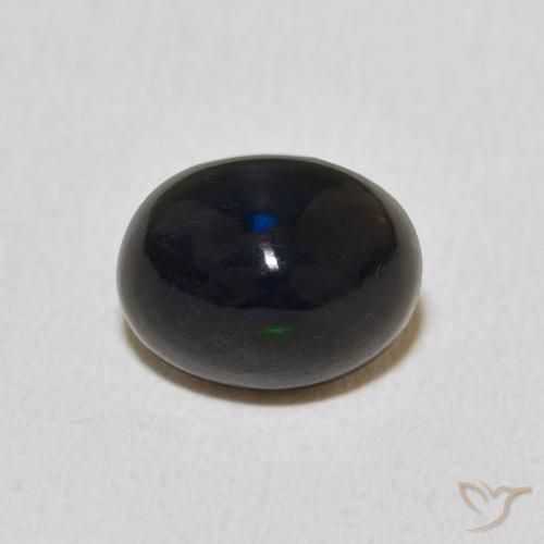 1.23ct طبيعي متعدد الألوان أوبال, بيضوي, غير شفاف, Photo A