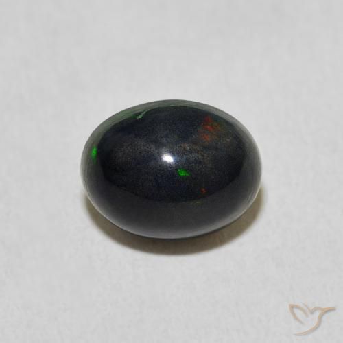 1.32ct طبيعي متعدد الألوان أوبال, بيضوي, غير شفاف, Photo A
