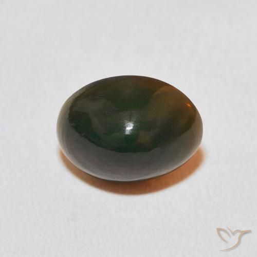 1.94ct طبيعي متعدد الألوان أوبال, بيضوي, غير شفاف