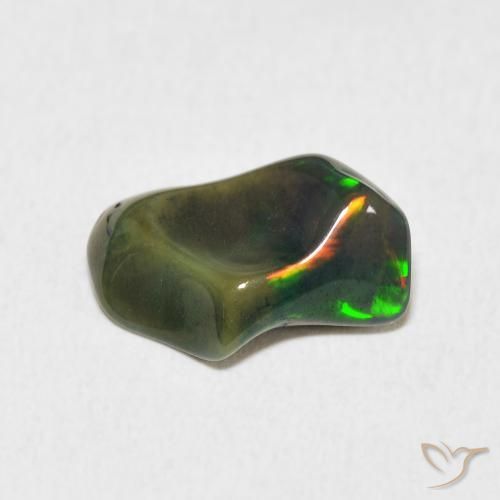 2.28ct طبيعي متعدد الألوان أوبال, فانسى, غير شفاف