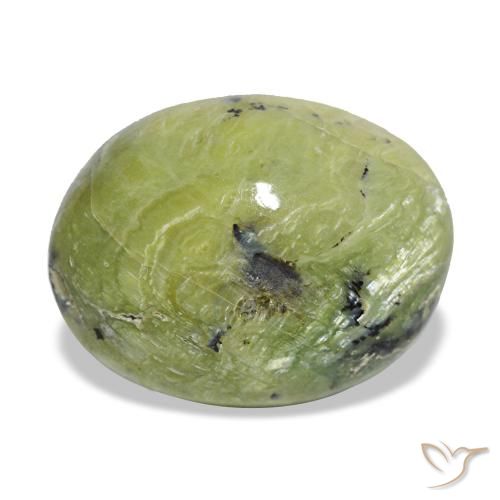 7.25ct أخضر أوبال, بيضاوي, غير شفاف